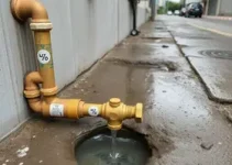 vazamento de água