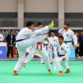 equipes de taekwondo e judô de Jacareí