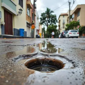 vazamento de água em São Bernardo do Campo
