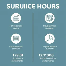 funcionamento dos serviços de SP