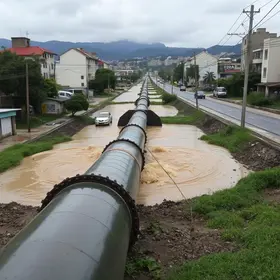 rompimento de adutora