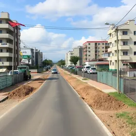 nova obra viária em São Bernardo