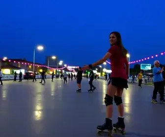 patinação noturna