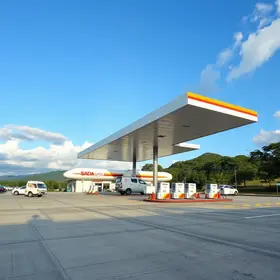 base de abastecimento de GNV